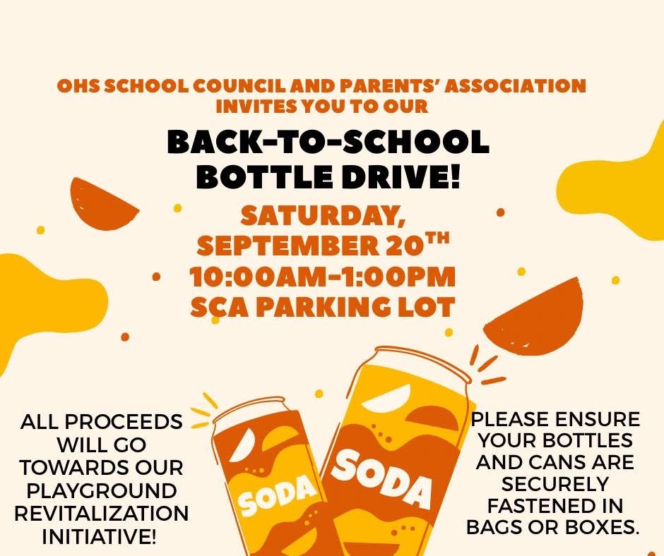 Bottle Drive Promo Flyer